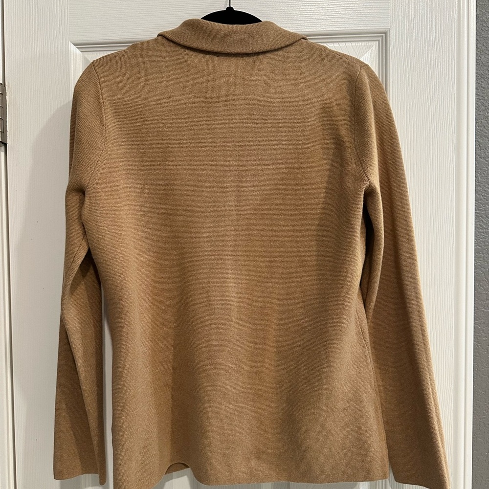 J. Crew Camel Cowl Neck Sweater